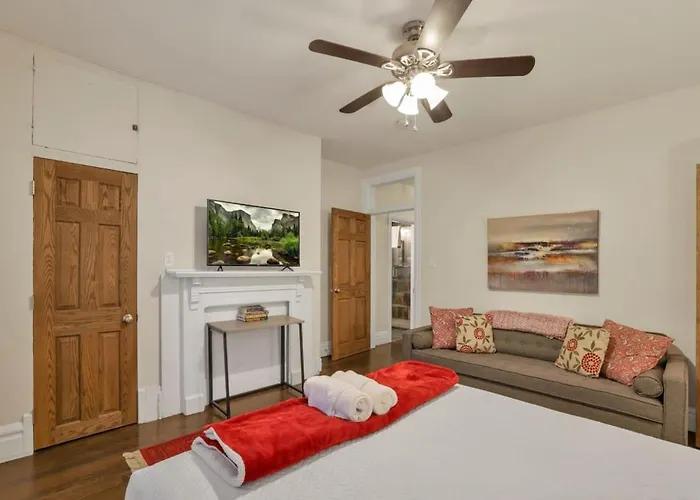 Osu And Short North 4 Bedroom Patio And Garage With Ev *
