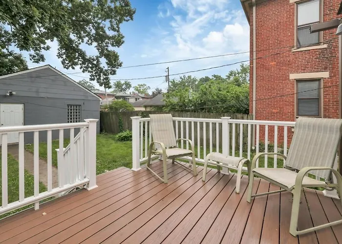 Osu And Short North 4 Bedroom Patio And Garage With Ev