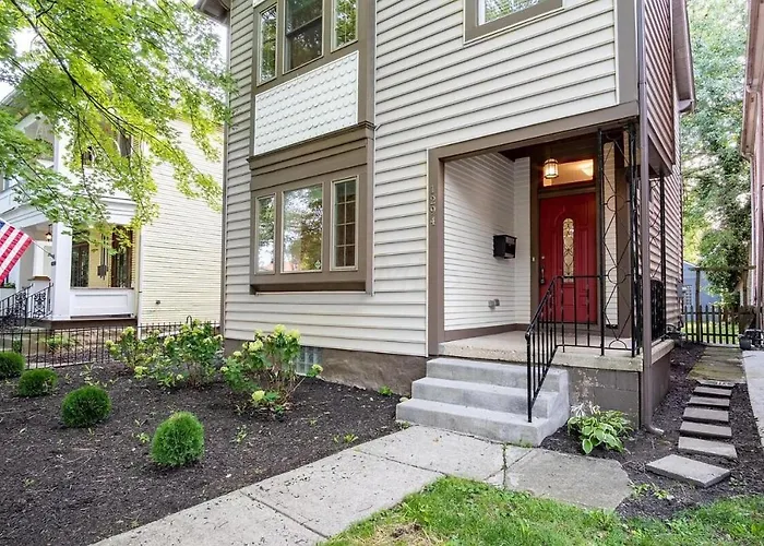 Holiday home Osu And Short North 4 Bedroom Patio And Garage With Ev Columbus